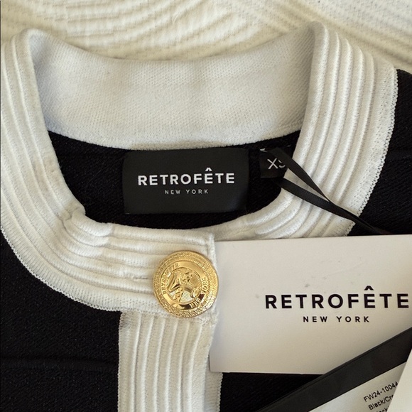 Retrofete Calla bandage Knit Top XS NWOT - Picture 7 of 8